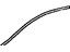 Toyota 77035-01030 Cable Sub-Assembly, Fuel Lid Lock Control