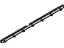 Toyota 68171-12200 Belt Weatherstrip, Front Passenger Side Inner