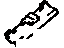 Toyota 75548-16030 Reveal Molding Fastener
