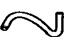 Toyota 95411-10160 Hose, Vacuum(For Heater Or Air Conditioner)