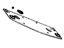 Toyota 64330-14170-01 Panel Assembly, Package Tray Trim