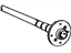 Toyota 42311-14080 Shaft, Rear Axle
