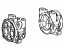 Toyota 88304-22010 Cylinder Sub-Assembly, Cooler Compressor
