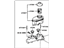 Toyota 47201-33101 Cylinder Sub-Assembly, Brake Master