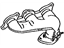 Toyota 17142-20050 Exhaust Manifold, Driver Side