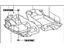 Toyota 58510-06350-A0 Carpet Assembly, Floor, Front