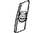 Toyota 73023-06070-A1 Anchor Plate, Flaxen, Passenger Side