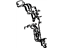 Toyota 86211-06090 Receiver Bracket, Passenger Side