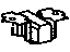 Toyota 51249-06060 Damper, Rear