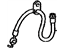 Toyota 90947-A2030 Hose, Flexible(For Front), Passenger Side