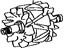 Toyota 27330-0C170 Rotor Assembly, Alternator