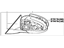 Toyota 87909-06401 Mirror Assembly, Driver Side