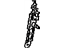 Toyota 73200-0C020 Anchor Plate, Front