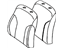 Toyota 71558-52D40-C2 Seat Back, Passenger Side