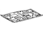 Toyota 58112-52901 Pan, Front Floor, Driver Side