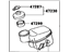 Toyota 47220-52160 Reservoir Assembly