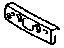 Toyota 52421-52020 Pad, Front Center