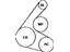 Toyota 90916-A2017 Serpentine Belt