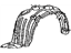Toyota 53876-52012 Fender Liner, Driver Side