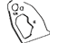 Toyota 81564-52060 Pad, Driver Side