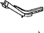 Toyota 57107-52030 Mount Bracket, Front Passenger Side