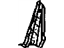 Toyota 61711-60010 Outer Reinforcement, Passenger Side