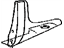 Toyota 76622-52060 Mud Guard, Driver Side