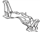 Toyota 51201-52080 Crossmember Sub-Assembly, Front Suspension