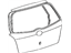 Toyota 67005-52750 Lift Gate, Rear