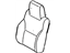 Toyota 71074-17150-01 Cover, Front Seat Back, Driver Side(For Separate Type)