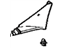 Toyota 75855-17030-02 Moulding, Rocker Panel, Rear Passenger Side, Red