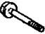 Toyota 90105-10141 Bolt(For Front Disc Brake Cylinder Slide), Upper