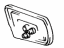 Toyota 87908-1B051 Mirror Sub-Assembly, Passenger Side
