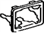 Toyota 74137-12010 Ashtray Retainer, Inner