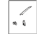 Toyota 62210-14051-04 Garnish, Front Pillar, Passenger Side