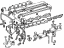 Toyota 04111-42031 Gasket Kit, Engine Overhaul, Passenger Side