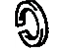 Toyota 90520-30014 Ring, Shaft Snap (For Input Shaft Rear Bearing)