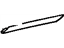 Toyota 62431-14070-02 Garnish, Roof Side Rail, Front Passenger Side