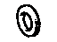 Toyota 90201-35498 Washer, Plate (For Rear Differential Drive Pinion)