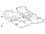 Toyota 58510-47500-C2 Carpet Assembly, Floor, Front