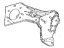 Toyota 55172-47030 Base, Brake Pedal Support
