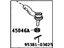 Toyota 45047-49195 Outer Tie Rod, Driver Side