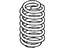 Toyota 48231-12E90 Spring, Coil, Rear Passenger Side