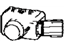 Toyota 89341-48040-A2 Parking Sensor, White, Center