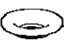 Toyota 48257-47020 Insulator, Rear Coil Spring, Upper Passenger Side