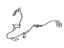 Toyota 89516-06230 ABS Sensor Wire, Passenger Side