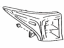 Toyota 81551-47292 Lens & Body, Rear Combination Lamp, Passenger Side