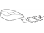 Toyota 71072-47B80-B8 Cushion Cover, Gray, Driver Side