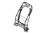 Toyota 71014-47150 Seat Back Frame, Driver Side