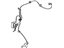 Toyota 89542-47040 ABS Sensor, Front Passenger Side